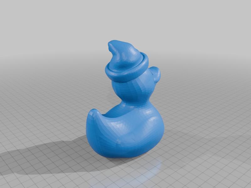 Santa Hat Rubber Duck 