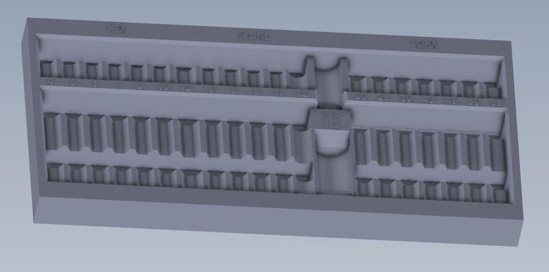Insert Jonnesway Hex 10mm bit set S29H4140S