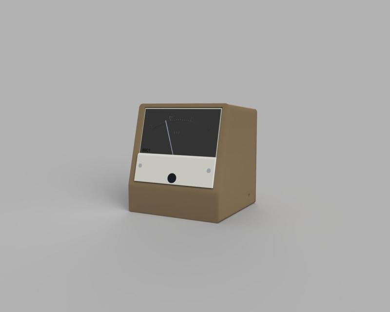 Analog ammermeter box/holder (CO2 laser)