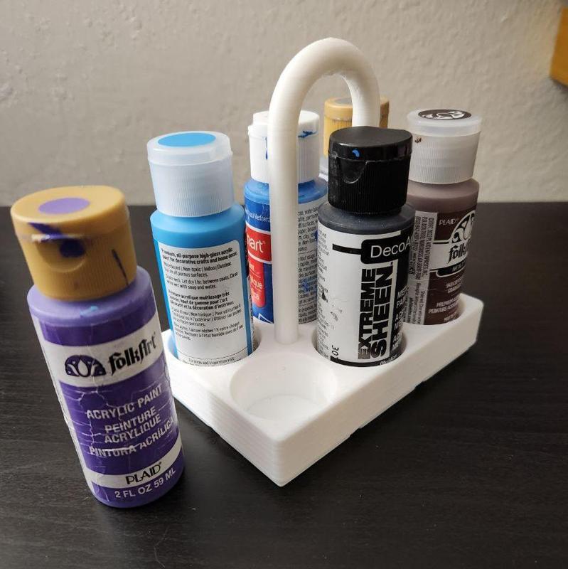 Gridfinity paint storage