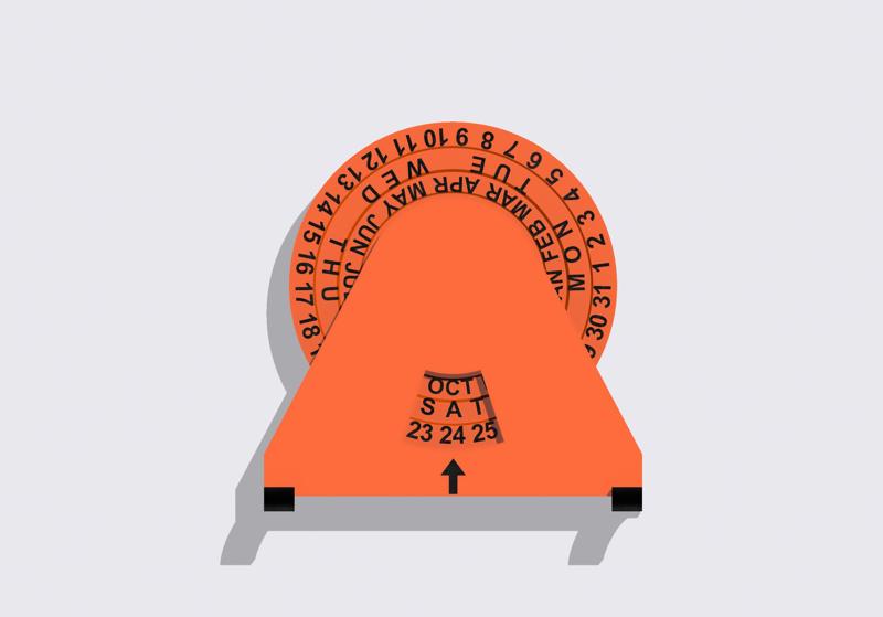 Print In Place (PIP) Calendar