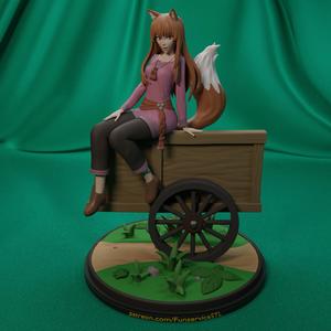 Holo from Spice and Wolf anime