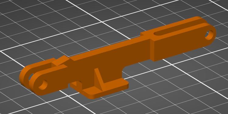 Náhradní díl Alca plast - Páka k vypouštěcímu ventilu A2000