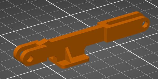 Náhradní díl Alca plast - Páka k vypouštěcímu ventilu A2000