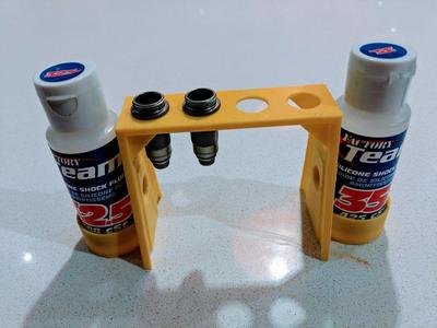 Shock Rebuild Stand for 1/10 Scale RC Cars