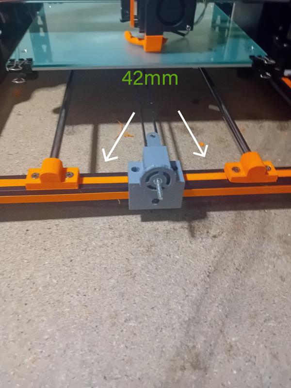 Anet A8 Plus dressup kit addon for printed y axis belt tensioner modeled by FaultedLogic.