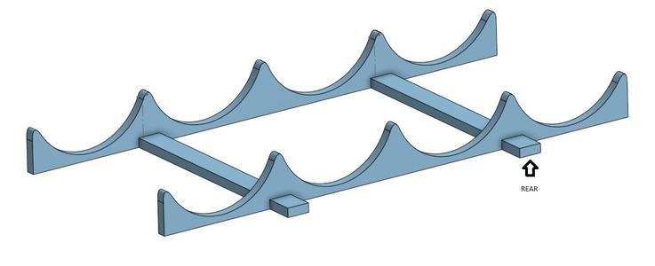 Water Bottle Holder Fridge V2