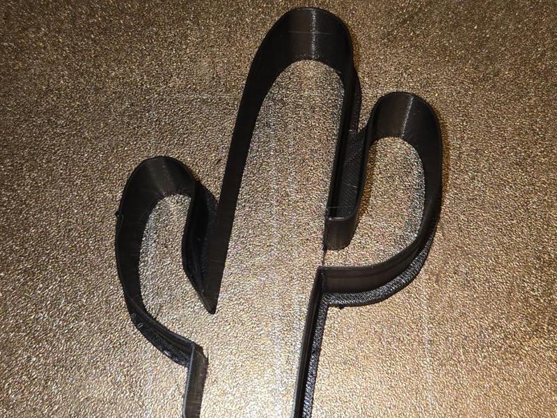 Cactus cookie cutter
