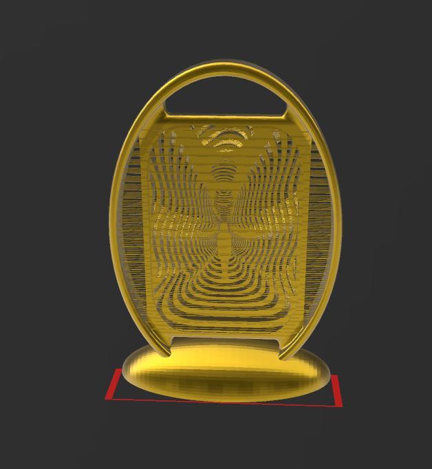 Suspended - Walking to Infinity - Thread Art STL