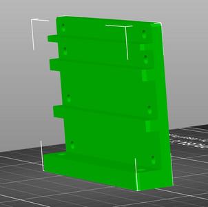 SSD Mounting Bracket with two 15mm Slots