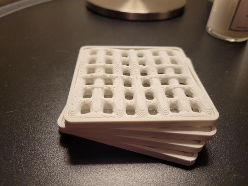 3D Woven Square Coaster