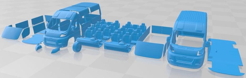 Peugeot Boxer Window Van L2H2 2010 Printable