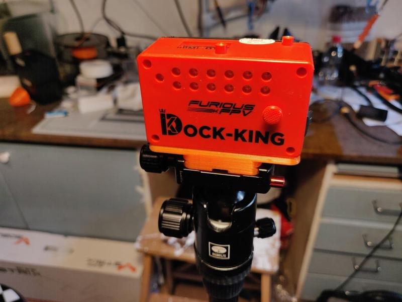 DiA FuriousFPV Dock King Arca-Swiss magnetic plate