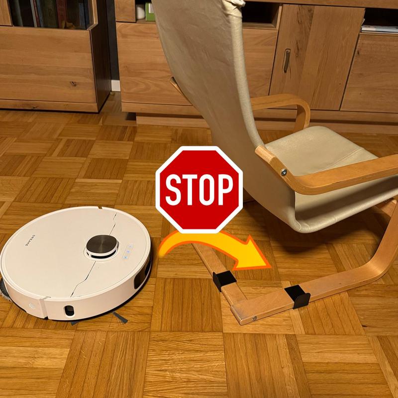 Ikea Poäng Kids Stopper for Robot Vacuum