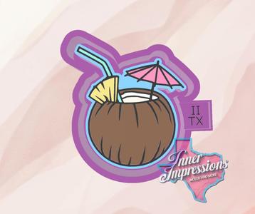 Coconut Pina Colada Freshie Mold