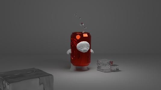 Coke Cat / Mishi Coca Cola