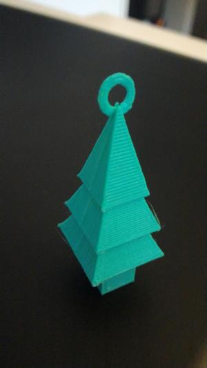 Simple Christmas Tree Ornament