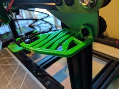 Side Wipe for CR-10 Tevo Tornado and Palette2 - E3D V6