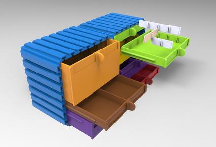 Modular Drawer and transport box