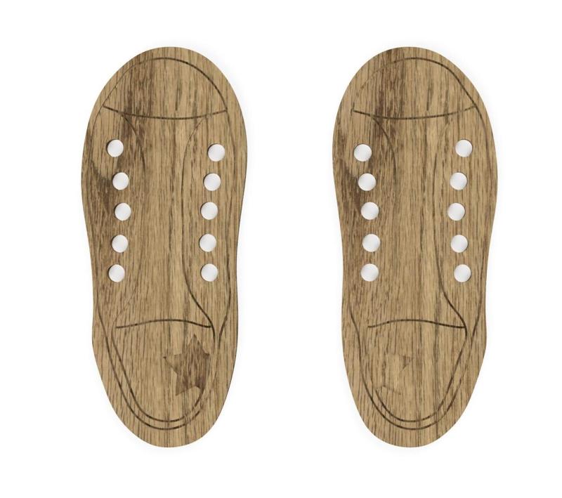 Montessori kids toy - Lacing Shoe - Montessori lacing game