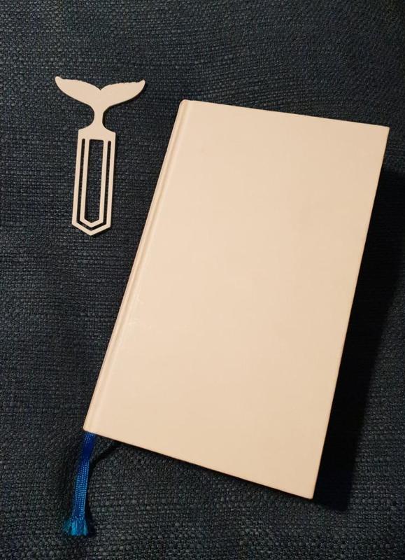 Whale fin - Bookmark