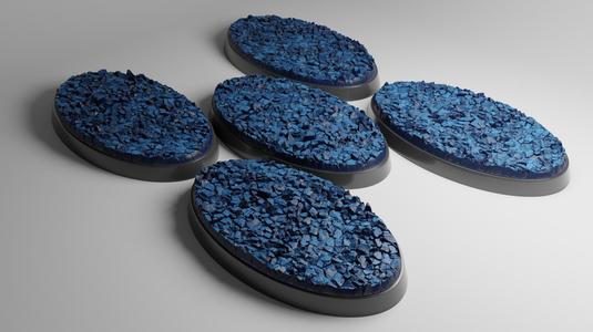 5x 60x35mm base with rocky ground v2 (+toppers)
