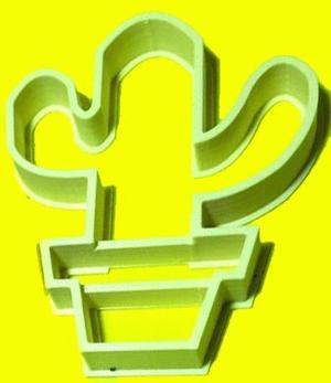 Cactus pot - cookie cutter