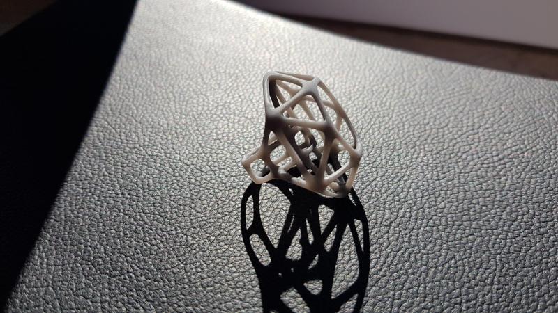 Skeleton Diamond Ring
