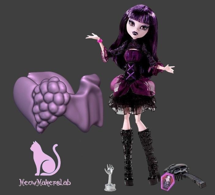 Elissabat Frights, camera, action!, Bracelet, Mobster High.