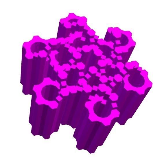 BRUNNIAN LINK PEN HOLDER 1