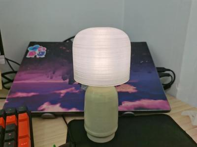 Mushroom Lamp (Pre-separated, no glue required)