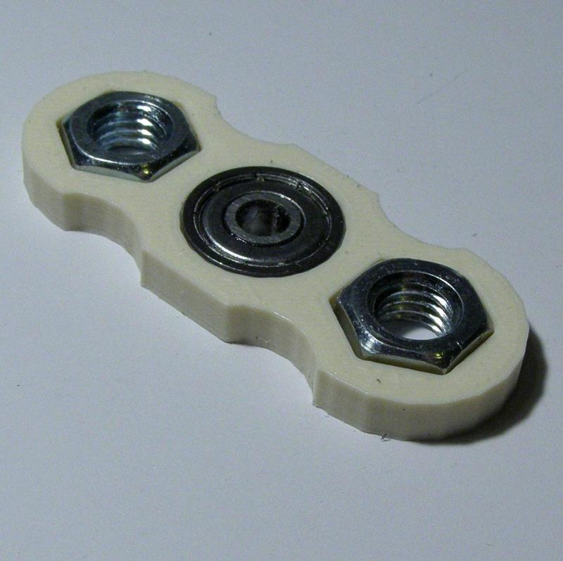 Small Bi-Hex Fidget Spinner