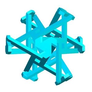ROELOFS CUBIC TETRAHEDRON 1