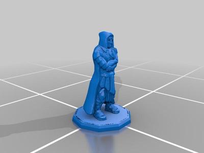 RPG Miniature - Rogue / Ladrão