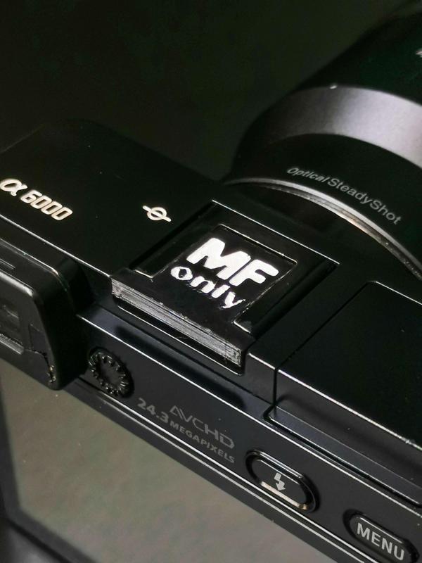 custom hot shoe for Sony a6000 series