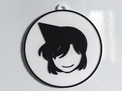 Detective Conan Keychain - Ran Mouri