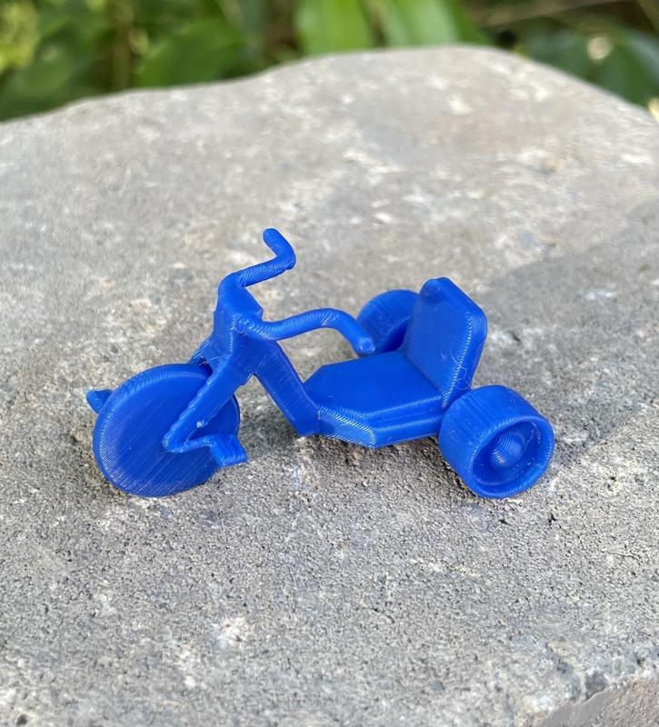 1-25 Big Wheel Old School Cruiser Diorama Display Scale Model Parts