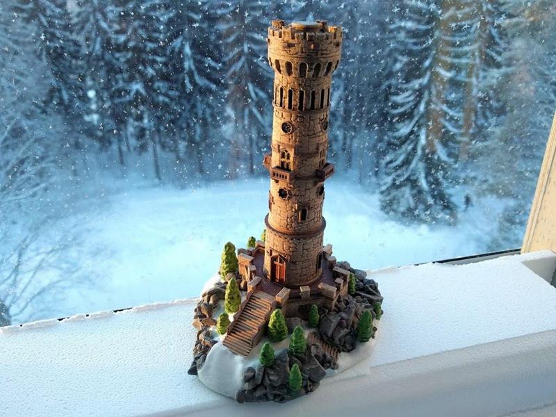 Miniature Lookout Tower