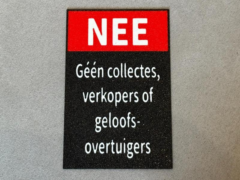 Doorbell Cover to Deter Unwanted Solicitors