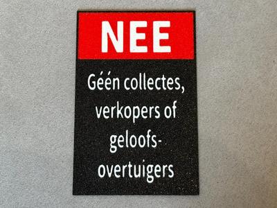 Doorbell Cover to Deter Unwanted Solicitors