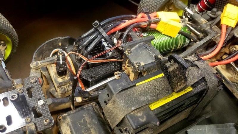 Mamba Monster X 8S ESC Stabilizer for Arrma Typhon