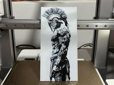 Warrior Hueforge ( 2 Colors Only )