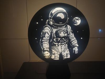 Astronaut Panel for Ring Lamp