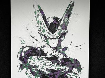 CELL DRAGON BALL CREATED IN HUEFORGE