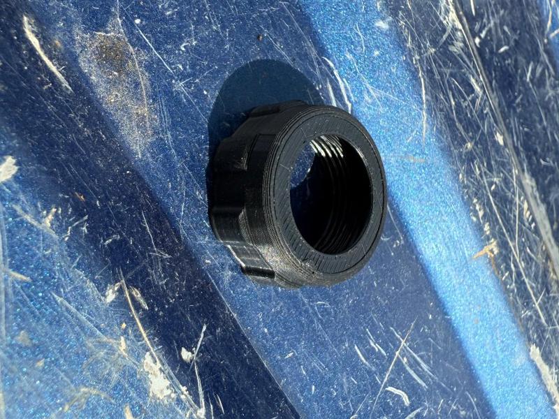 Replacement nut for 17mm ball phone holder