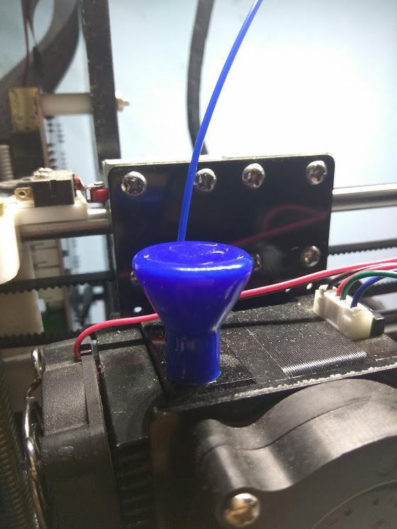 Extruder button for Anet A8