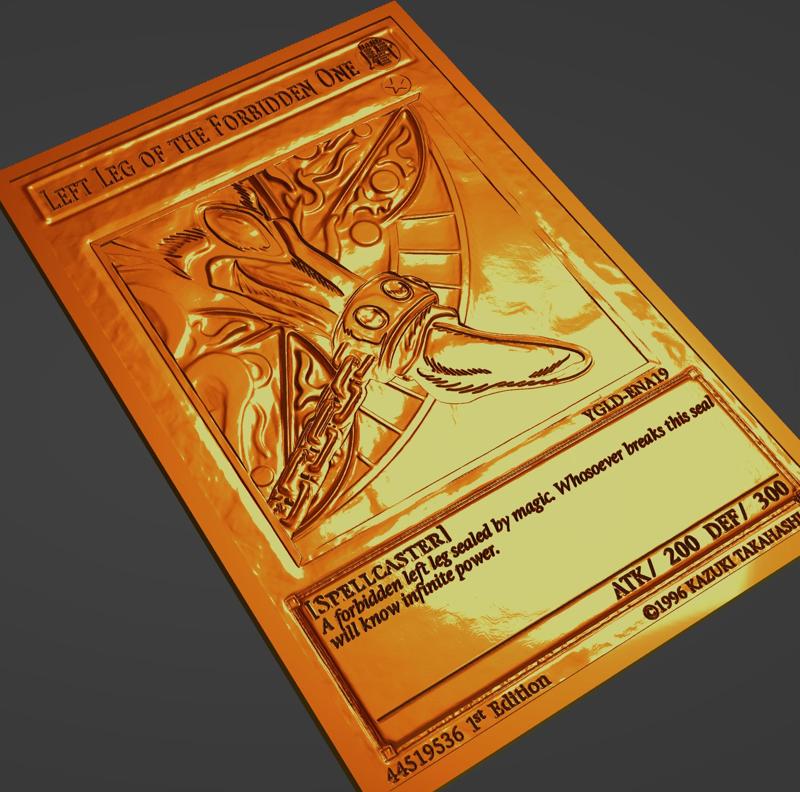 Left Leg of The Forbidden One-Yugioh