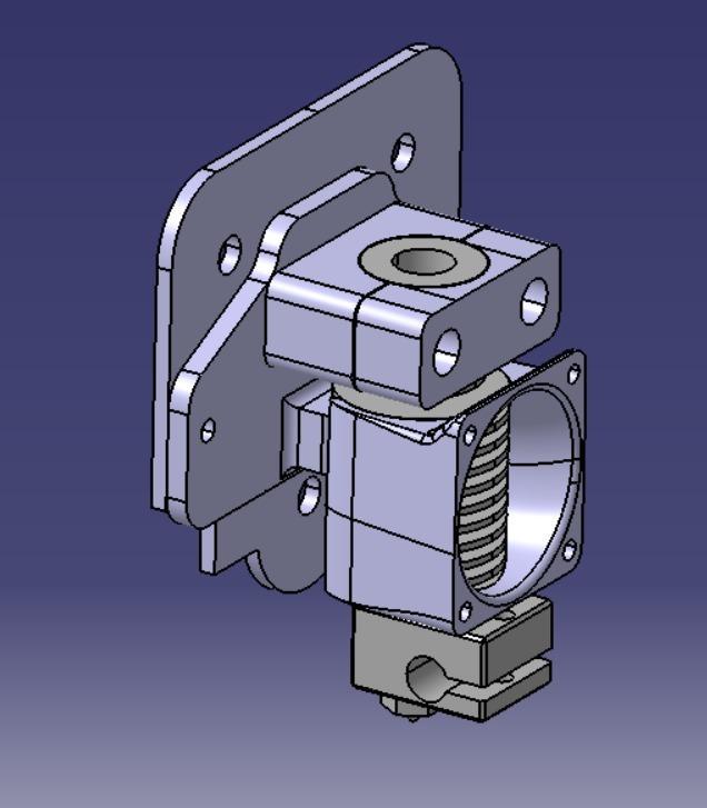 Tronxy E3D V6 Holder