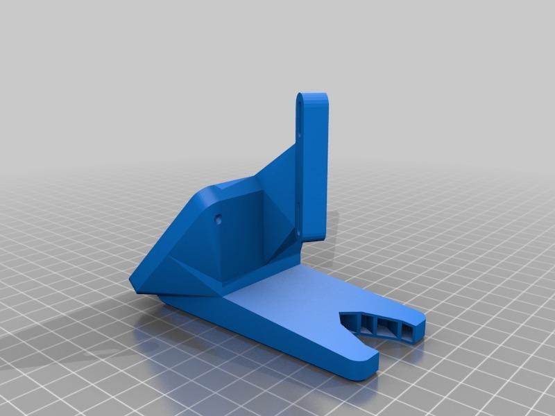 CTC i3 Pro B extruder 60mm fan mount 