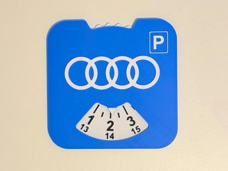 Audi Parking disc/clock